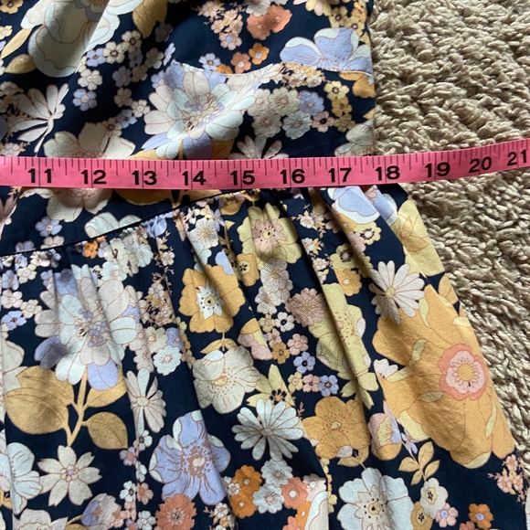 Free People Park Slope Floral, Maxi, Cotton, Sleeveless, Full Dress - Picture 15 of 16